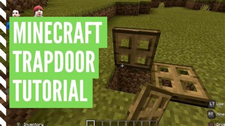 How do you craft trapdoors in minecraft?