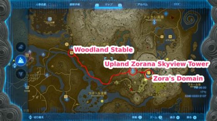 How do you get the pieces of heart on the way to Zora's Domain?
