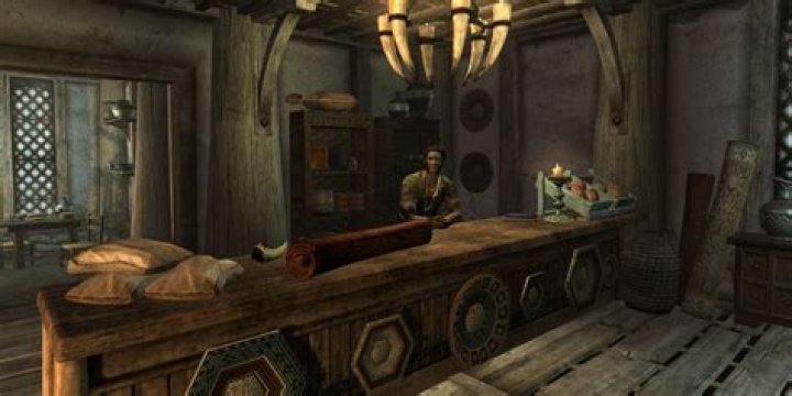 How do you invest in stores in Skyrim