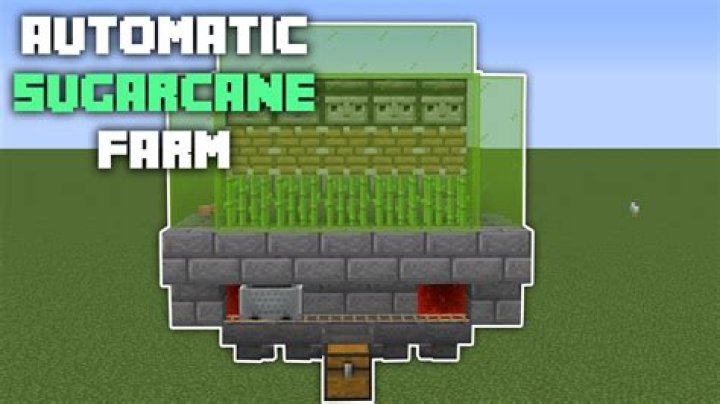 How do you make an automatic sugar cane farm?