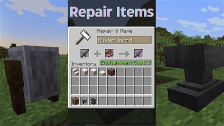 How do you repair items?