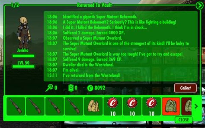 How do you sell items for returning dwellers?