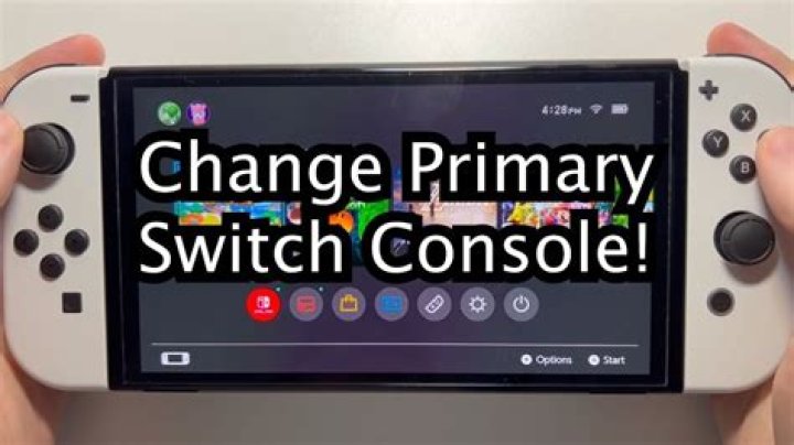 How do you tell if your Nintendo Switch is the primary console?