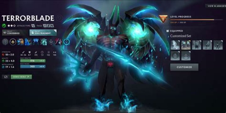 How does Terrorblade's Sunder ability work?