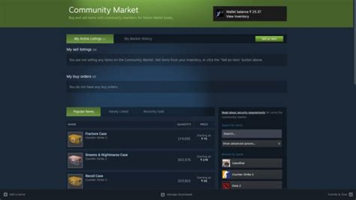 How does the Steam Marketplace work?