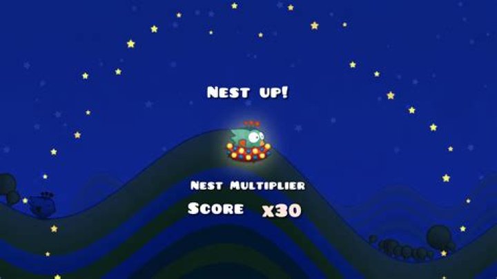How does the sun work in Tiny Wings?