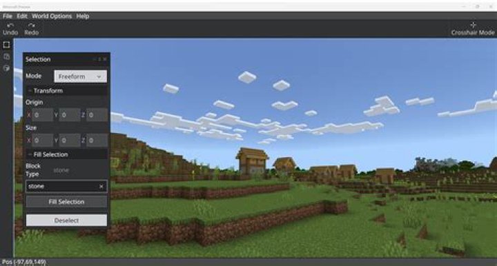 How is it possible to preview a Minecraft world only by using its seed?