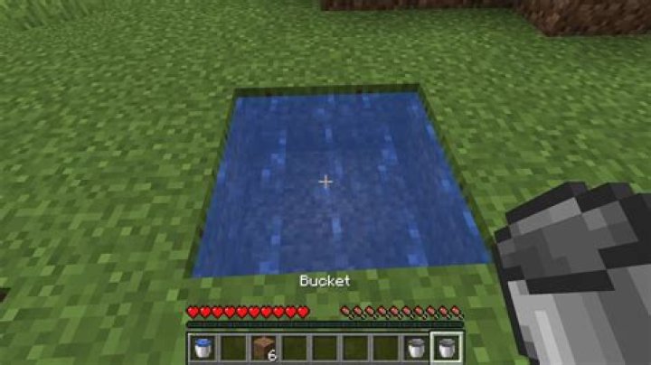 How large a hole will rain fill with source blocks?