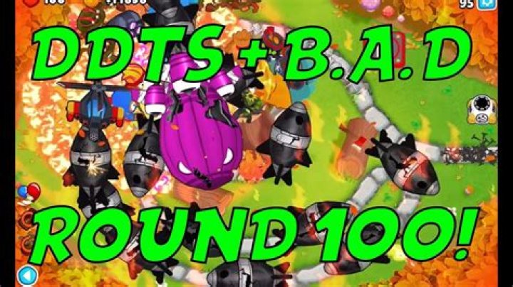 How much H.P. does the B.A.D. bloon have?