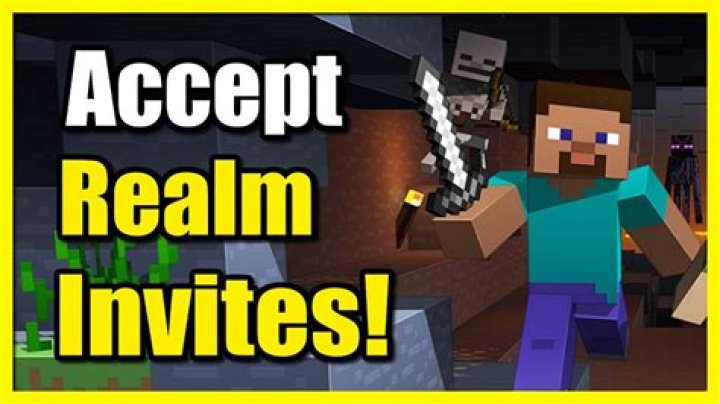 How to accept invites to Minecraft PE games