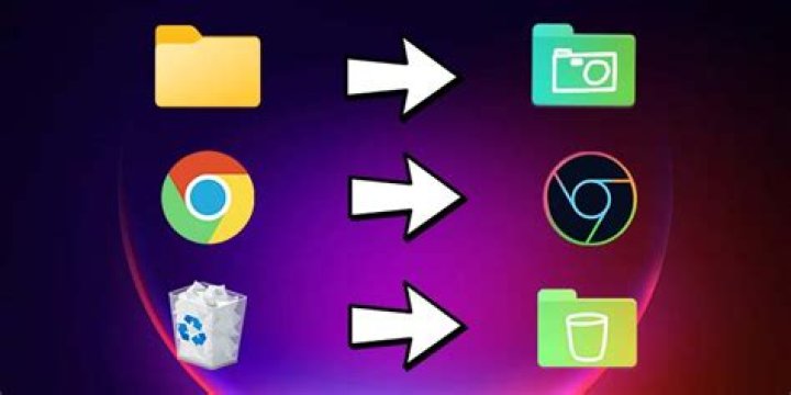How to change icons above stats?