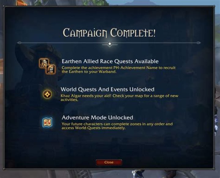 How to change the campaign completion point?