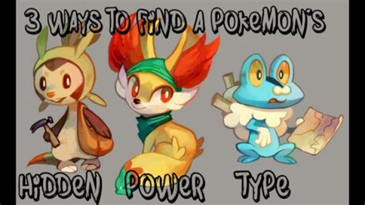 How to decide a Pokemon's Hidden Power Type(in X and Y)?