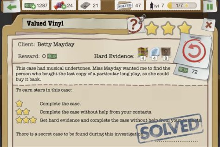 How to find a secret case within a case?