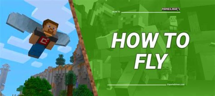 How to fly in minecraft