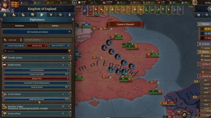 How to get a casus belli against a country you don't border?