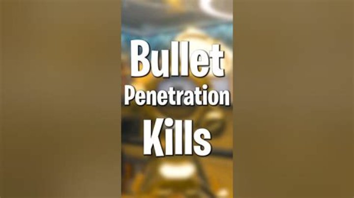 How to get bullet penetration kills in MW2?