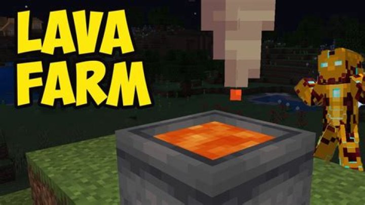 How to get lava in MCPE