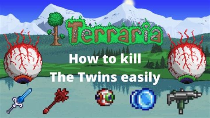 How to kill The Twins In Terraria