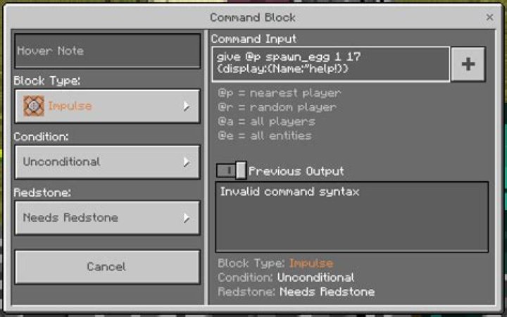 How to name an item using /give command in MCPE? [duplicate]