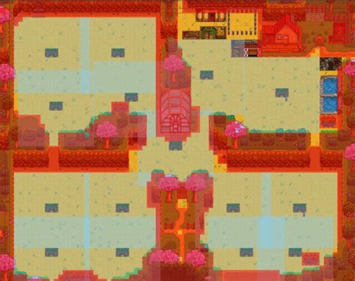 How to optimise the Four Corners Farm layout with Junimo Huts?