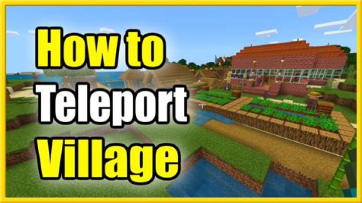 How to teleport nearby villagers to me?