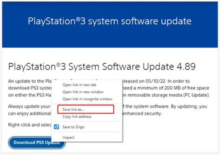 How to update a PS3 using USB drive and the PS3UPDAT.PUP
