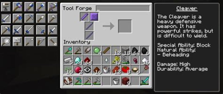 I can't make a cleaver. Help? [duplicate]