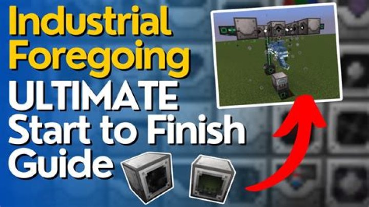 I can’t find the industrial foregoing's manual for Minecraft 1.16.4