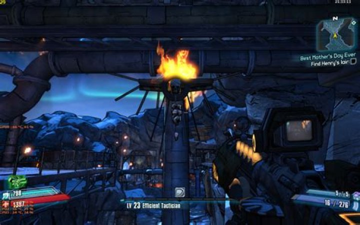 Ignited hanging totem