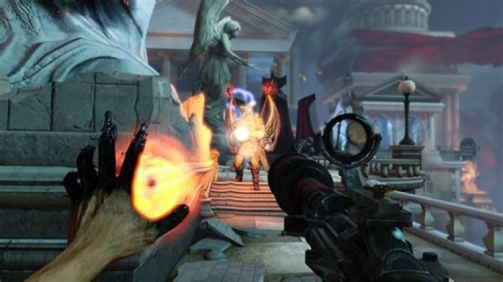 In Bioshock Infinite on PS3, how to get past game freezes in Memorial Gardens?