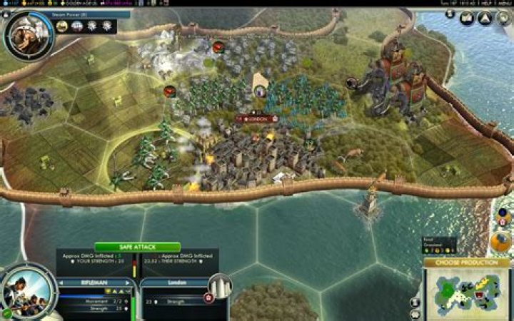 In Civ5, what effects does it have if another civ is 