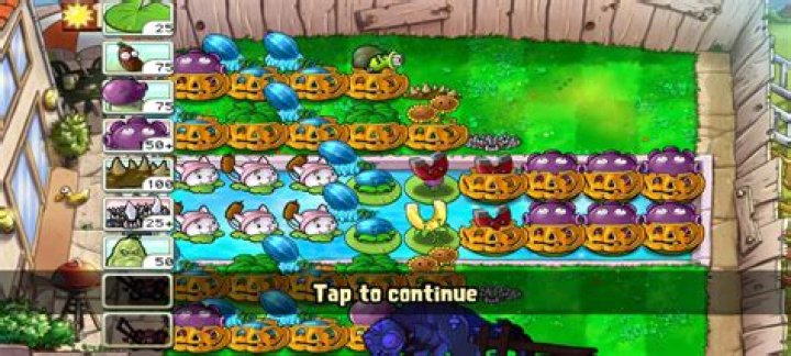Is it better to use Gatling Peas or Fume Shrooms for Endless Survival?