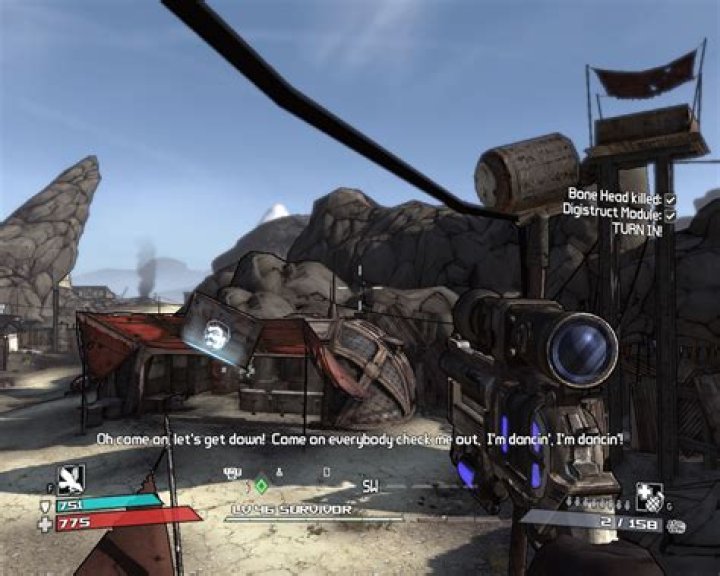 Is the yellow claptrap in arid badlands an easter egg or something else?