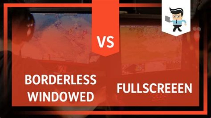 Is there a difference between running games in Windowed or Fullscreen mode?
