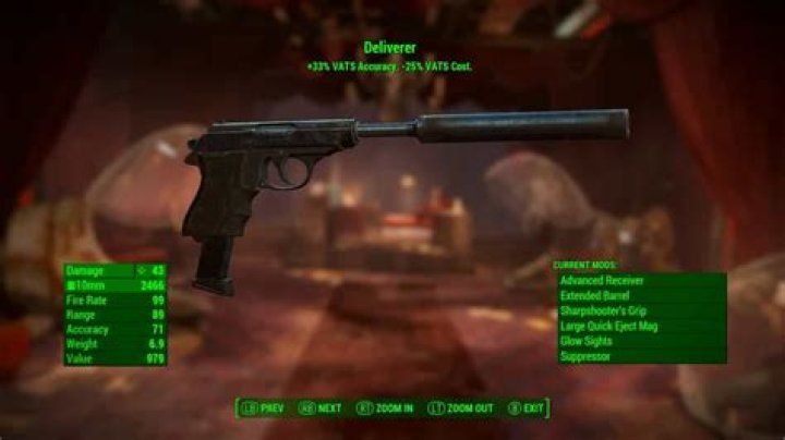 Is there a gun similar to The Deliverer?
