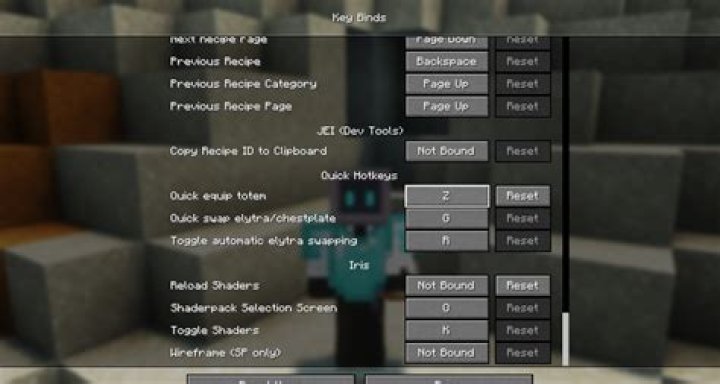 Is there a hotkey for the crafting window?