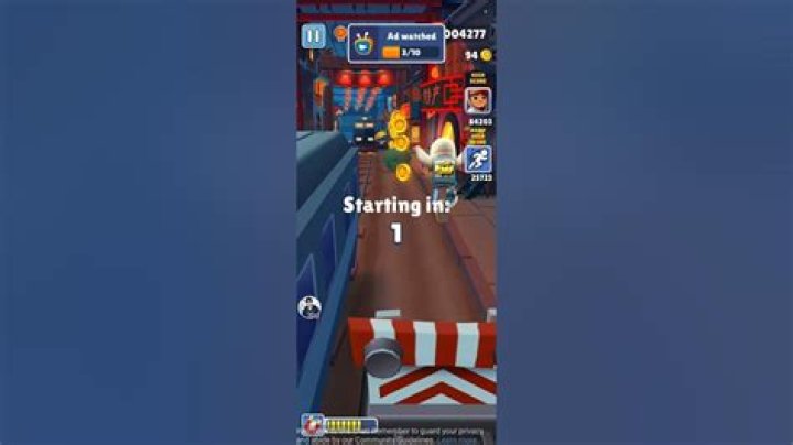 Is there a maximum speed on Subway Surfers?