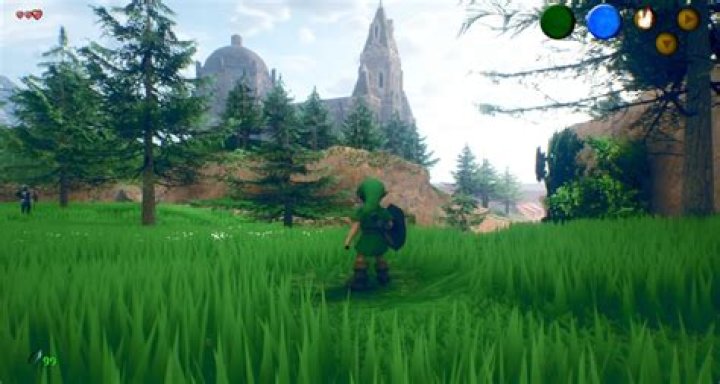 Is there a version of Ocarina of Time where the village tree doesn't change?