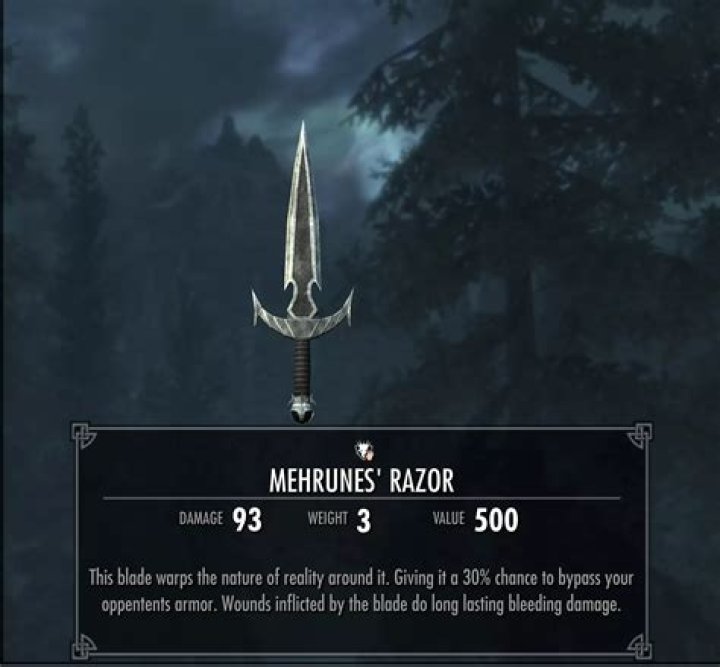 Mehrunes Razor Problem [duplicate]