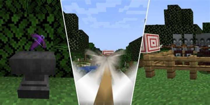 Minecraft 1.14 - Kill two random arrows when shot from a crossbow with multishot enchantment