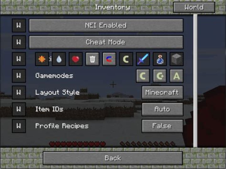 NEI will not stop acting like Recipe mode. Help!