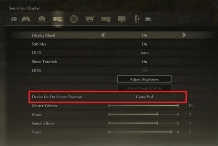 PC control hints for Elden Ring?