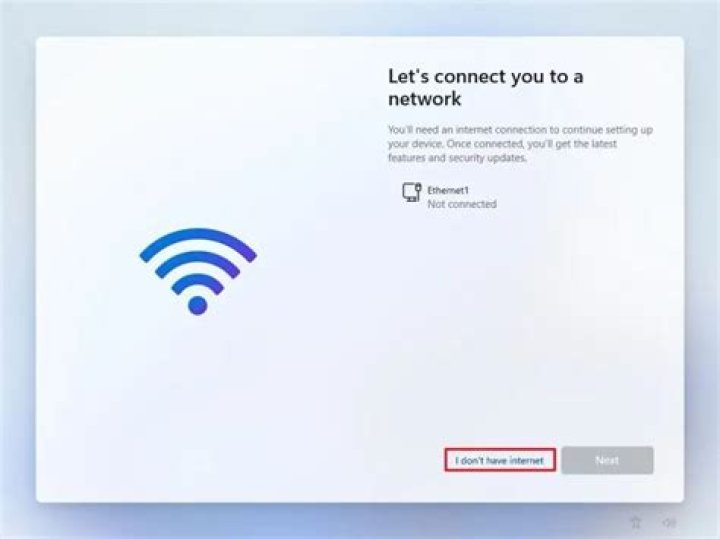 Performing initial setup without an internet connection [duplicate]