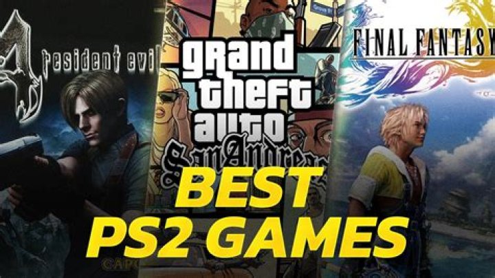 Picture of PS2 games installed on a USB device.