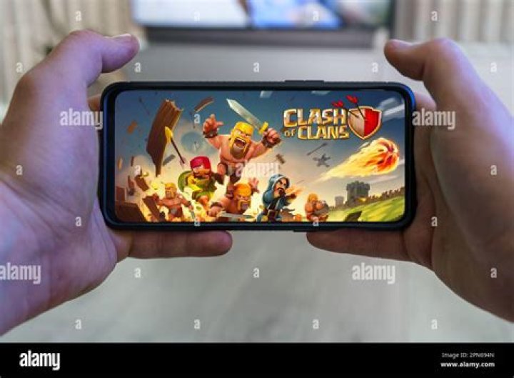 Playing clash of clans off-line