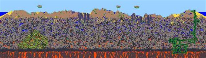 Precious minerals in Terraria