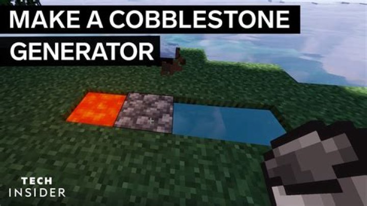 Problem making an automatic cobblestone generator work