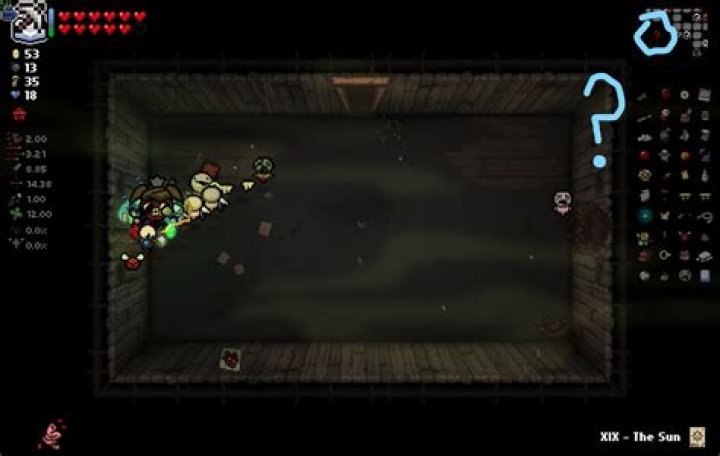 Red Question Mark - Secret room on map Inaccessible - TBOI Repentance