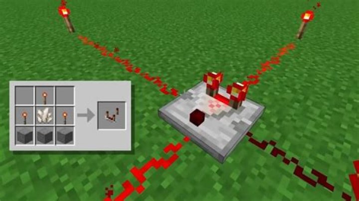 Redstone torch, repeater, comparator help